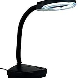 Schofic 5X 10X Light-Weight Portable Tabletop Gooseneck Led Magnifying Lamp Magnifier Desk (1)-picture-25