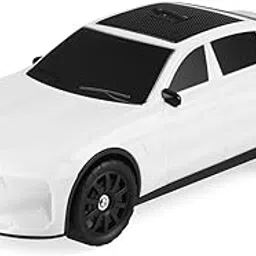 VRJTEC Car Design Wireless Speaker USB/TF Card/FM Support RGB Light 1200mAh Battery 10 W Car Toy Design Bluetooth Speaker (White)-picture-24