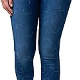 spykar Women Mid Blue Lycra Super Skinny Fit Ankle Length Jeans (Alexa)-picture-41