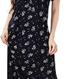 soulemo Women's Blended Printed Nighty 1638 image 1