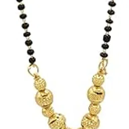 asmitta Black pearl beaded mangalsutra-picture-31
