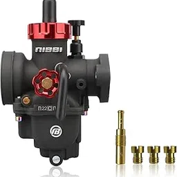 NIBBI Carburetor PE22mm, Fits 125cc-150cc Flange Motorcycle Engines, With Main Pilot jet-picture-24