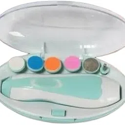 Trusted New Baby Nail File Electric || Baby Nail Trimmer with 6 Grinding Heads Safe for Newborn Baby Baby Nail Clippers with Light || Electric Baby Nail Trimmer(Multicolor) Nil Exporttanza-P4652-picture-12