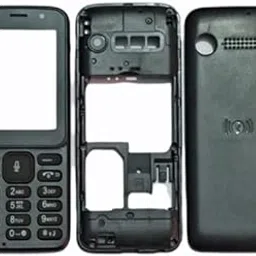 Backer The Brand Replacement Full Body Housing Panel for Jio F271 (F271i) (This is not a Phone) - Black - Black-picture-19