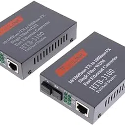 BNF®10/100M Singlemode 25KM Simplex SC Fiber Optic to Ethernet Converter EU| Enterprise Networking, Servers | Other Enterprise Networking|2 x Ethernet to Fiber Converter (A and B)-image-24