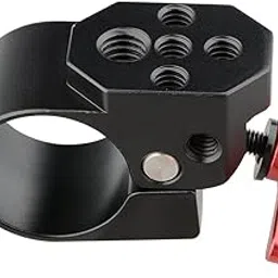 CAMVATE 30mm Monitor Mount Rod Clamp for Ronin-M Gimbal Stabilizer (Black)-picture-19