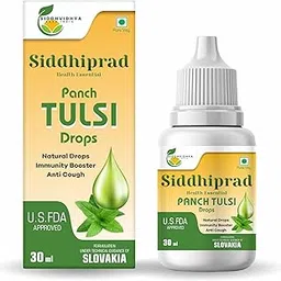 SIDDHIPRAD Panch Tulsi Drops 30ml – Extract of 5 Rare Tulsi Varieties | Ayurvedic Herbal Immunity Booster, Cold & Cough Relief, Sugar Control, Digestion, Weight Management & Healthy Skin & Hair-image-9