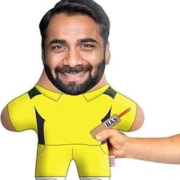 Thunder Buddies CSK Face Pillow Mini Me – Team Pride Decorative Signage for Cricket Fans & Home Décor Accent-image-12