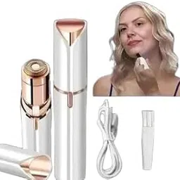 epilator for Women, Facial Hair Remover for Women,Face, Lips, Nose Hair Removal Electric Trimmer with Light- (Multi) Nil Baps-P2077-image-68
