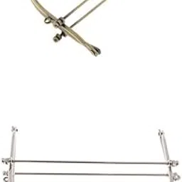 ZOOMELLA 2 Pieces DIY Purse Bag Kiss Clasp Lock Metal Arch Frame Handle Bronze Silver-picture-10