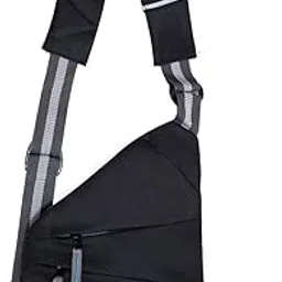 apole star Cross Body Chest Bag for Men & Women Tactical Stylish Sling Shoulder Chest Bag Compact Outdoor Crossbody Messenger Backpack Lightweight Hiking Cycling for Men Women Boys Girls image 1