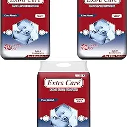 HANEEZ Extra Care Baby Pant Style Diapers XXXL 50 count (PACK OF 3 (150 COUNT), XXXL)16-26kg, 12 Hours Absorption, Extra Soft For Day & Night Protection-picture-10