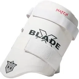 Cricket Thigh Guard/pad Match Protective Gear for Playing Color-White (Pack of 1) (Men)-picture-22