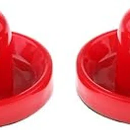 Enakshi® 2 Pieces Air Hockey Felt Pushers Goalie Handles Paddles Replacement Medium Red|Sporting Goods | Indoor Games | Air Hockey-picture-59