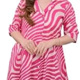 Women's Cotton Anarkali Dress, Ethnic Indian Wear, Casual and Festive-picture-45