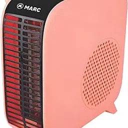 Marc Room Heater | Portable Fan Heater Uno | Shockproof Body | Two Heating Modes | Dual Heating Mode 1000 & 2000 Watt | Horizontal & Vertical Mount | 1-year warranty | Pink-picture-22