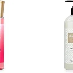 Bella Vita Luxury Hot Mess Woman Body Spray Mist Perfume, 150ML Oud White Body Wash Refreshing Shower Gel For Deep Cleansing, Hydrating, Moisturising, Softer & Smoother Skin With Aloe Vera 500 Ml image 1