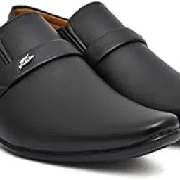 YDekart Latest Mens Shoes|| Trendy Shoes ||Shoes for Mens ||Shoes for Office Leather Formal Shoes (Black, 6)-PID53511-picture-22