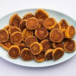 Ratafia Gujrati Mini Bhakarwadi, Crunchy Snack, 400gm-picture-53