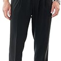 snitch Men Formal Trousers | Regular Fit Pleated Front with Turned-Up Cuffs | Breathable Linen Blend & Smooth Woven Fabric for Office & Club Wear-picture-13