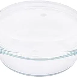 Borosil Glass Casserole Oven And Microwave Safe Serving Bowl with Glass Lid (Transparent, 1L)-picture-14