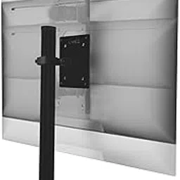 Exito Single Monitor Stand for 13-32 Inch Computer Screens, Freestanding Single Monitors Arm Desk Mount, Universal VESA Monitor Mount 75x75/100x100mm, Adjustable Height and Angle, (SMS-001), Black-image-11