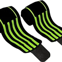 BANTKART 2 Pair Wrist Wraps- Wrist Support with Adjustable Straps and Thumb Loops for Home and Gym Workout, Weightlifting, Crossfit, Strength Training, Injury Protection for Men & Women (GREEN)-picture-11