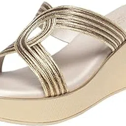 monrow Fancy and Stylish Trendy and Lightweight Casual Regularwear Vegan Flatform Heels for Women and Girls-picture-17