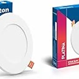 Crompton Star Slim Recessed Downlighter 3W Round Warm White | Pack of 2 | False Ceiling required, Cutout: 3" | For Hall, Bedroom, Kitchen, Office, Store-picture-25