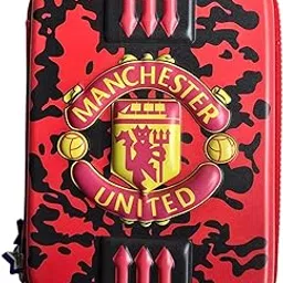 SMARTEZO Pencil Boxes for Boys Football Pencil Box 3D Hardtop Pencil Pouch for Boys Official Print Pencil Box-picture-30