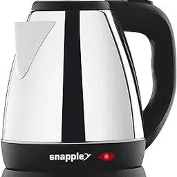 Snapple AQUA Electric Kettle 1.5 Litre with Stainless Steel Body, used for Boiling Water, making tea and coffee, instant noodles, soup etc. (Silver)-image-1