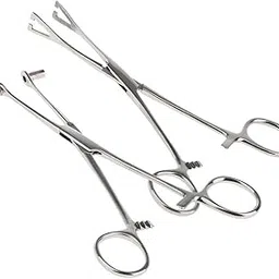 secret desire 2 Pieces 6" Stainless Steel Slotted Triangle Forceps Body Piercing Clamp|Tattoos & Body Art|Piercing Supplies & Kits-picture-13