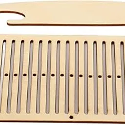 2 Pcs Wooden Weaving Loom Kit, Weaving Loom, Wooden Belt Weaving Loom Weaving Loom Tools, for Bracelet Bag Belt Camera Strap-image-47