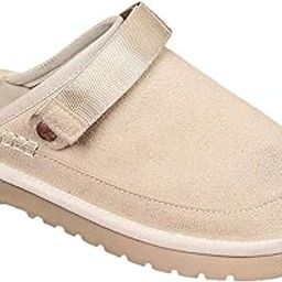 calandis ™ Suede Clogs Adjustable Strap Thick Soled Slip on Closed Toe AntiSlip Sandals 42 | Slippers | Womens Shoes-picture-27