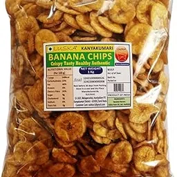 LUSKA Kanyakumari Banana Chips 1Kg, Authentic Nendran Plantain Chips (1000 grams, 1 Kg) | Zero Cholesterol-picture-18
