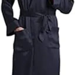 bellababebysk Luxury Satin Robe for Men | Night Robe | Men Nightwear | Sleeprobe | Full length | Frictionless Satin | Retains Skin Moisture | Front Pockets | Silky Satin-picture-11