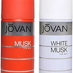 Jovan Combo Deodorant Musk + White Musk For Men - Pack Of 2-picture-11