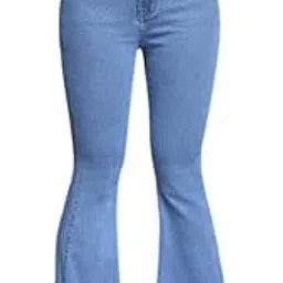 french rose Women's Bootcut Denim Jeans image 1