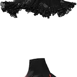 CLUB BOLLYWOOD LICHTS®2 Pieces Ballroom Waltz Dance Big Swing Skirt Sequined Modern Costume|Clothing, Shoes & Accessories | Dancewear | Adult Dancewear | Ballroom Red, Black-image-48