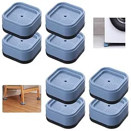 LUCCI - Anti-Slip, Anti-Vibration Washing Machine Feet Pads Shock and Noise Cancelling Washer and Dryer Pads for Refrigerator and Home Furniture Appliances (8PCS, Blue)-image-71