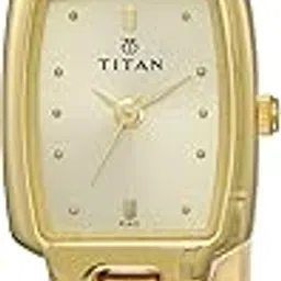 titan Quartz Analog Champagne Dial Stainless Steel Strap Watch for Women-NS2131YM04/NT2131YM04-picture-25