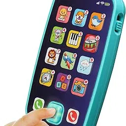 Intellibaby Premium Musical Mobile Toy for Baby Boys/Girls, Montessori Sensory Development Toy with 36 Unique Sounds,Musical Toys for Kids,Interactive Toy with 10 Colorful Buttons,BIS Certified,Blue-image-18