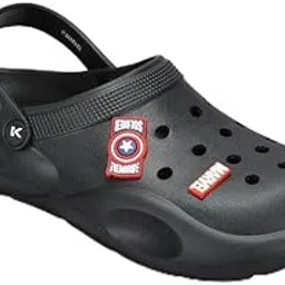 Marvel Captain America EVMK10923 Men's Casual Clogs | Stylish Comfortable, Lightweight Clogs for Men with Durable Sole | Ideal for Outdoor Use-image-17