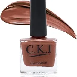 C.K.I Nail Polish, No Toxin Nail Lacquer, Instant Dry, Stays Overday or Overnight, UV Resistant, Paraben Free, Smudge Free, Waterproof, Lightweight and Smooth Smear, Glossy Finish Cinnmon-image-34
