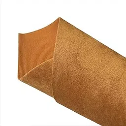 AKSHAT Velvet (Brown) Fabric Sticky Back Adhesive Back Sheets, A4 Sheet Self-Adhesive, Durable and Water Resistant, Multi-Purpose, Ideal for Art and Craft Making (10)-picture-17