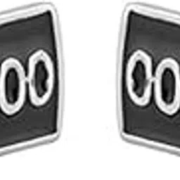 zivom Rectangle Black Office Formal Shirt Blazer Cufflink Pair Men Gift Box-picture-23