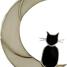 LICHTS Acrylic Cat Hanging Suncatcher Decor Office Balcony Plants Tree Collections White-picture-35