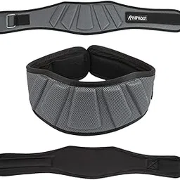 Hipkoo Sports Extreme Grid Design Gym Belt, Workout, Weighlifting, Deadlift Belt, Comfortable Exercise and Back Support Belt for Men, Women(6 Inch Wide, 10mm Thickness) image 1