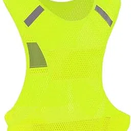 ubersweet Reflective Waistcoat, Cycling Safty Waistcoat Safety Vest, Lightweight Reflective Vest Portable Running Vest Sports for Running Sports |||-picture-45