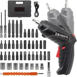 Niloni Electric Screwdriver Set USB Rechargeable Cordless Drill Driver Kit with Precision Bits | Mini Electric Screwdriver Tool for DIY Home Repair, Electronics, Appliances, and Improvement-image-23